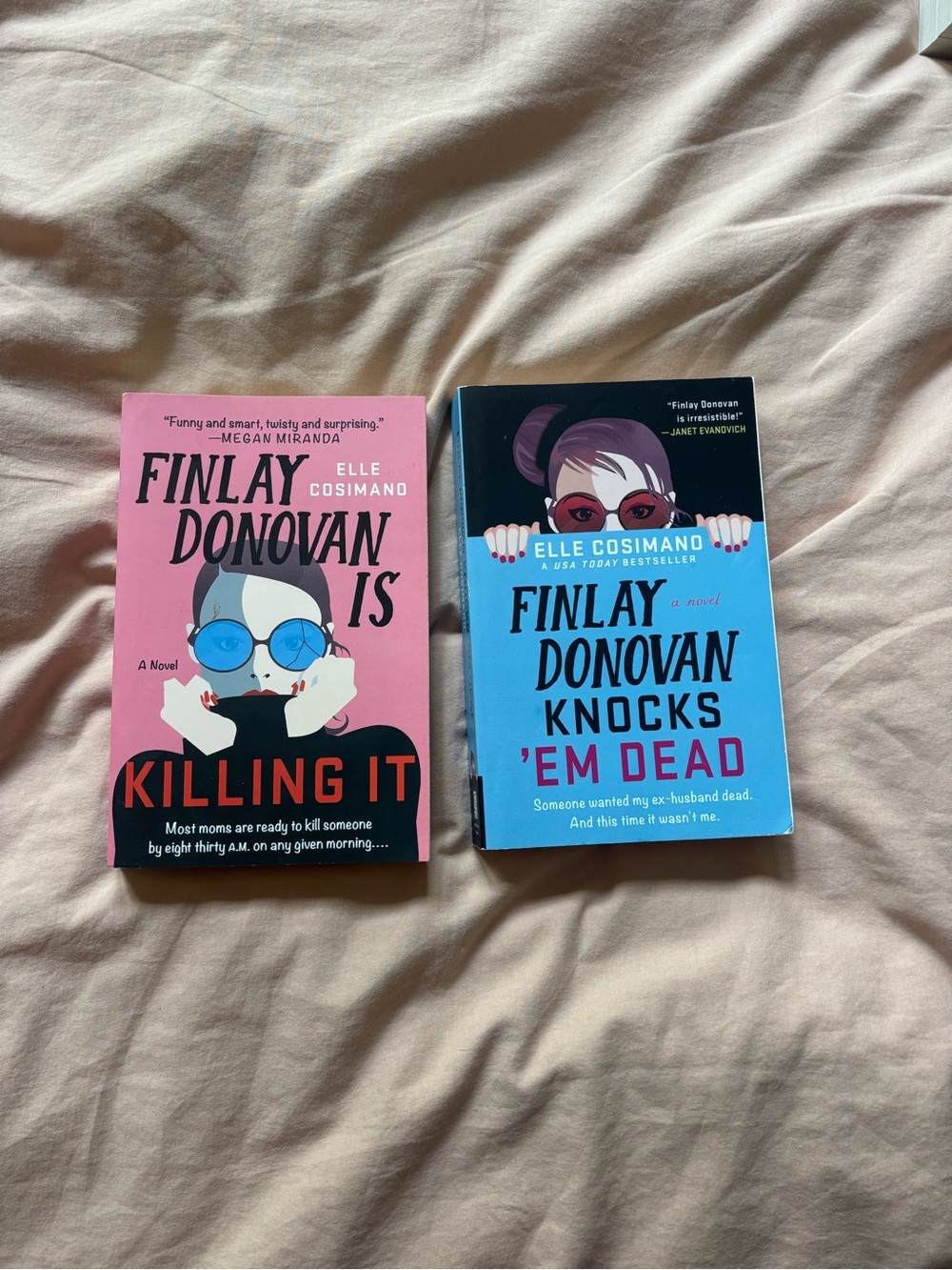 Finlay Donovan is killing it adult romance mystery books by Elle cosimano